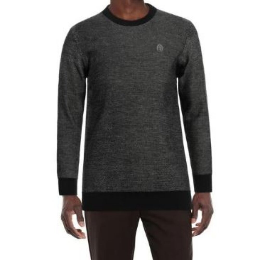 Men's Trussardi Italian Made Crewneck Wool Sweater Sz XXL MSRP $190